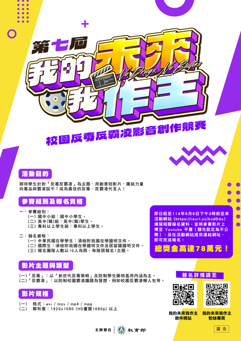 我的未來我作主海報