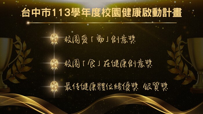 台中市113學年度校園健康啟動計畫圖片