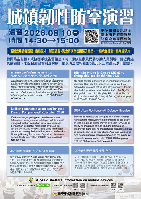 2026城鎮韌性（防空）演習2