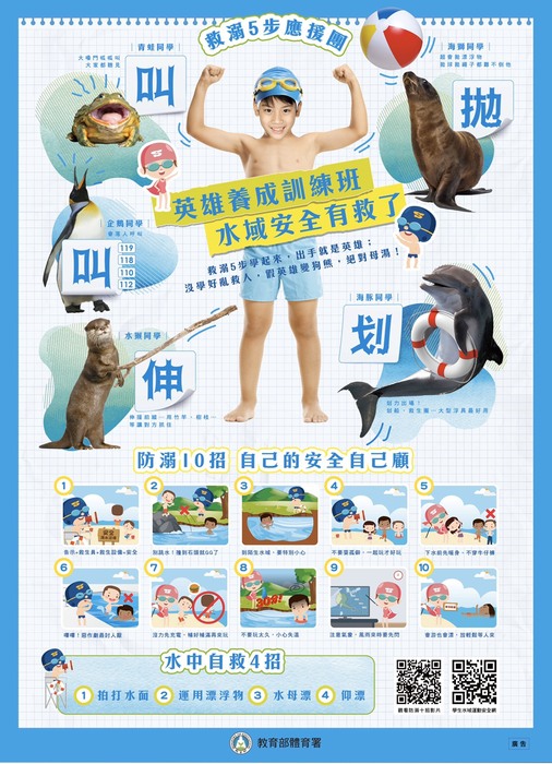 新版水安宣導海報圖片